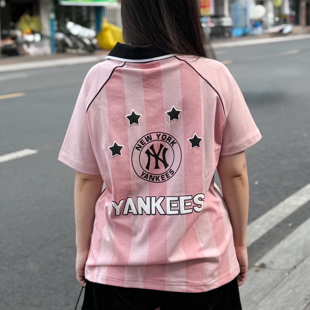 Áo New Era Polo Hồng NY Bóng Chày 18978562