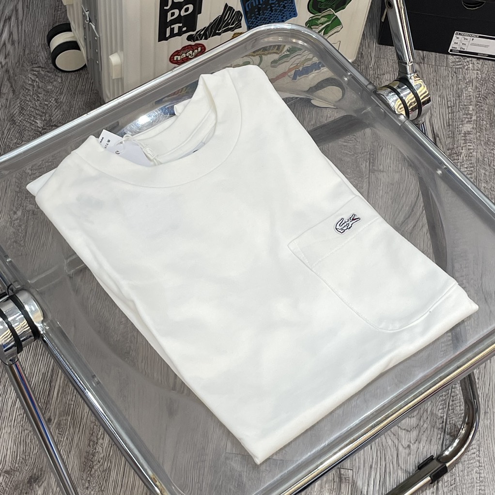 Áo Lacoste Màu Trắng
