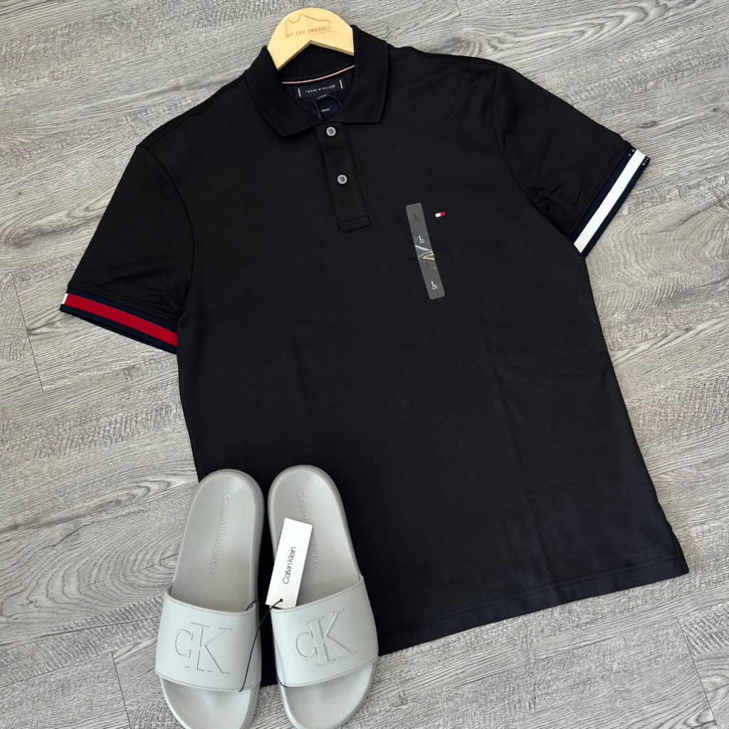 Polo Tommy Đen MW42743 001