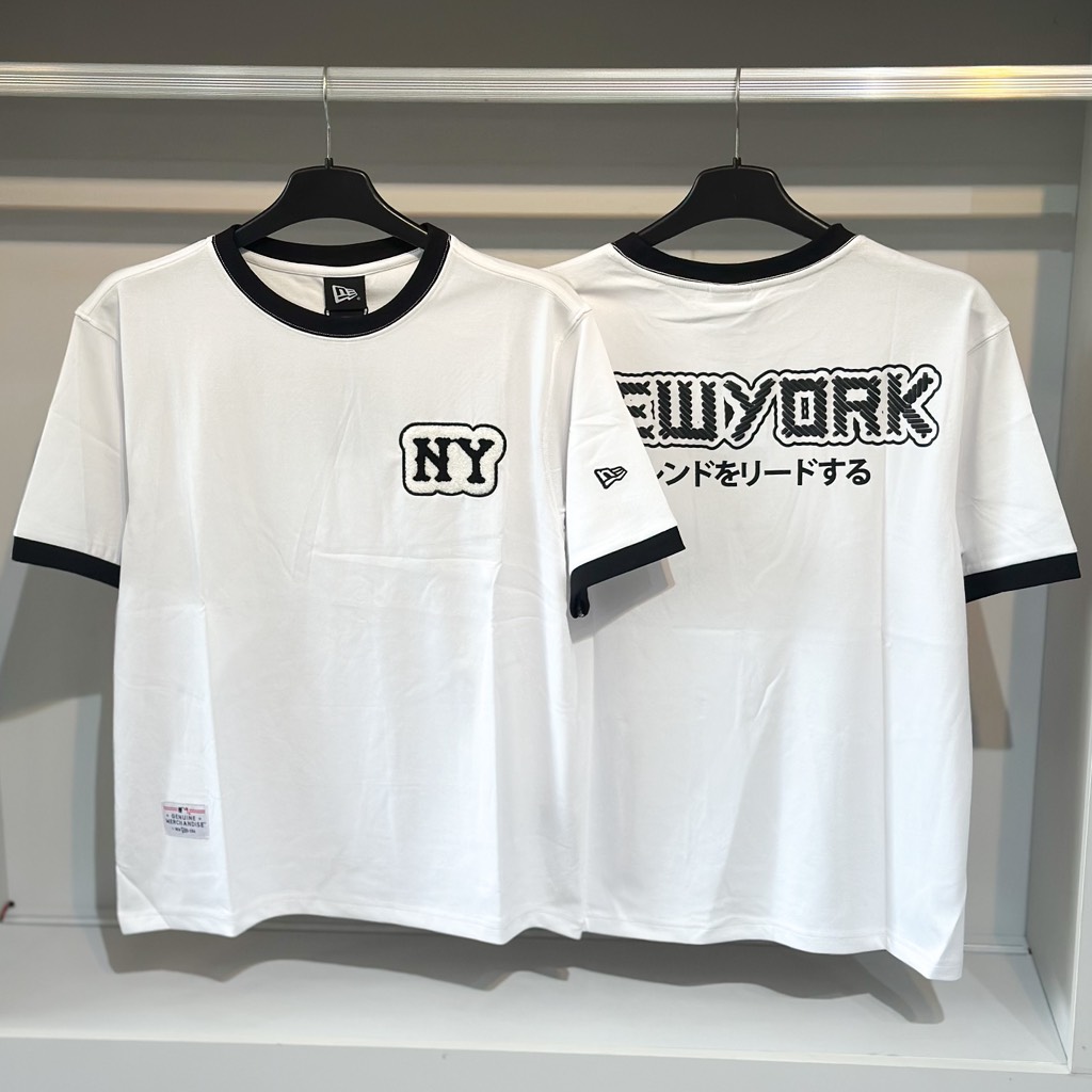 Áo NewEra Trắng Viền