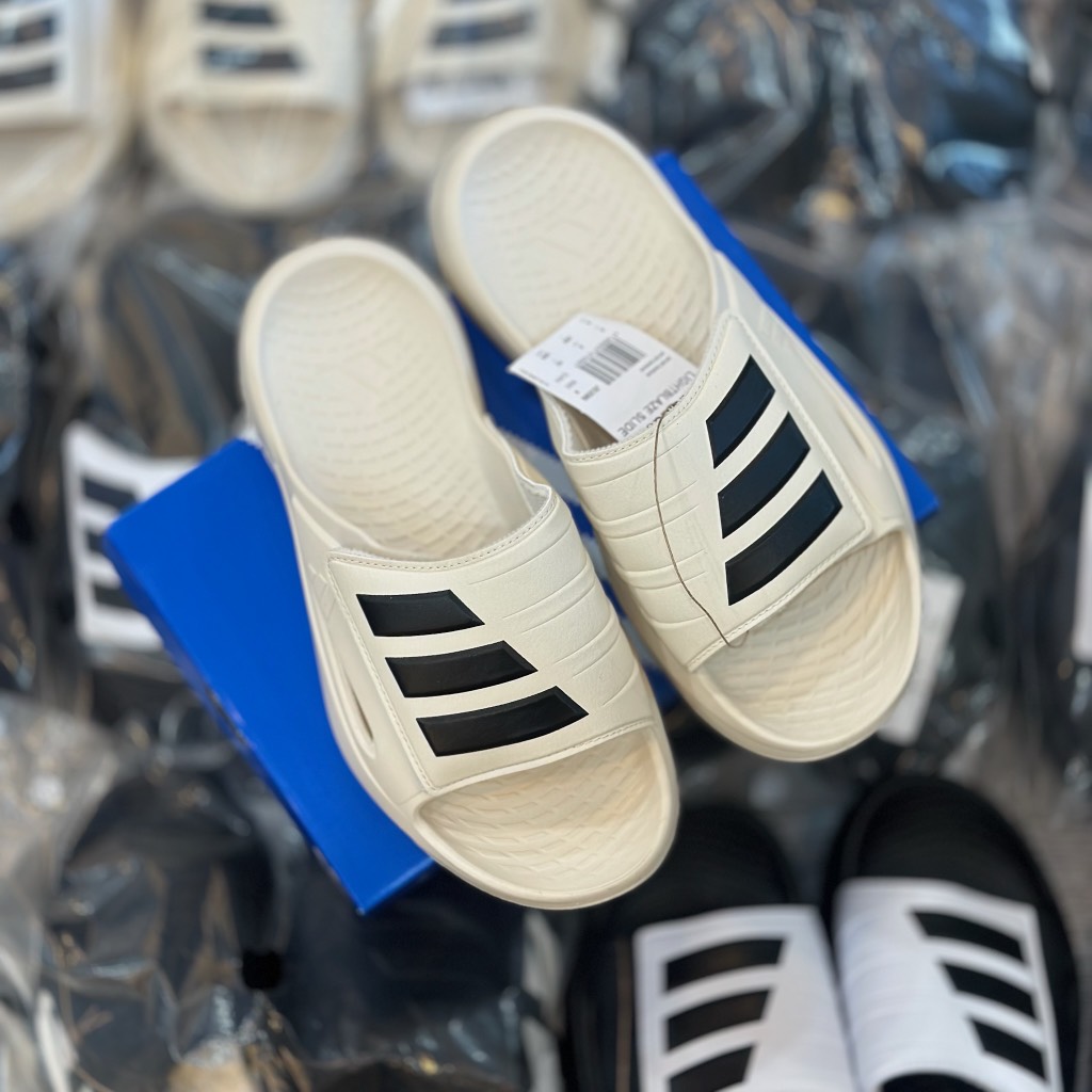 Dép Adidas LightBlaze Slide White JS3586