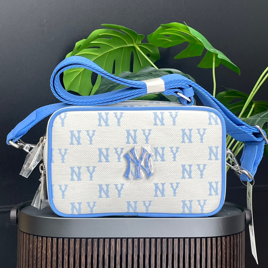 Túi MLB White Blue NY 3ACRS014NGP005