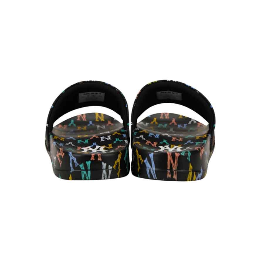 Dép MLB New Mound Monogram NY Black 32SHHM111 50L