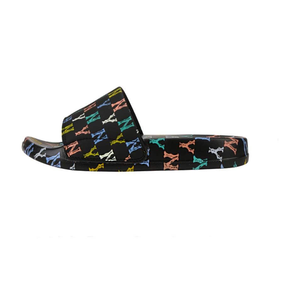 Dép MLB New Mound Monogram NY Black 32SHHM111 50L