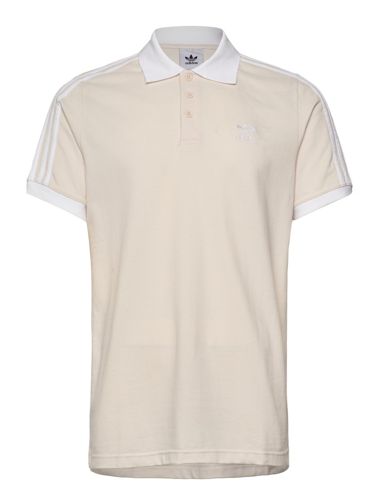 Áo Adidas Striple Polo Begie