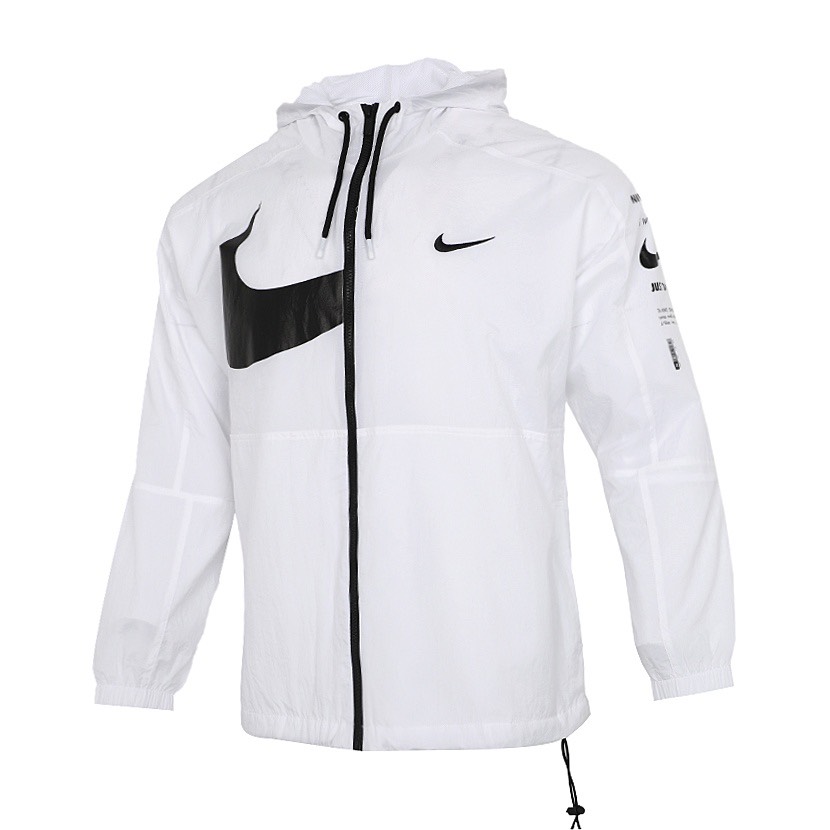 Áo Khoác Nike White Black