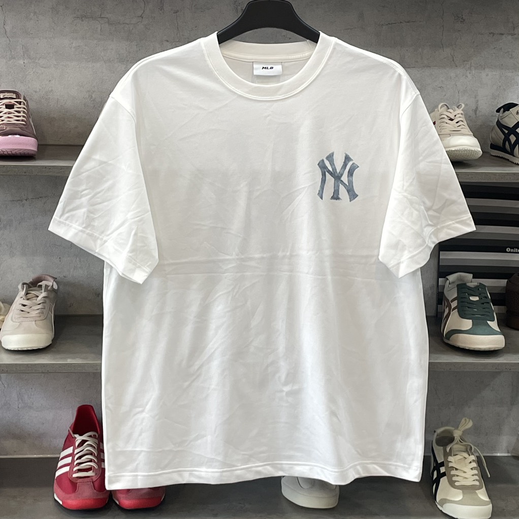 Áo MLB Trắng NY Jean