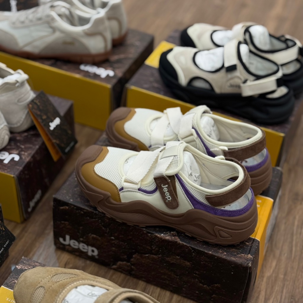 Giày Jeep P652W15166 Purple/ Gum