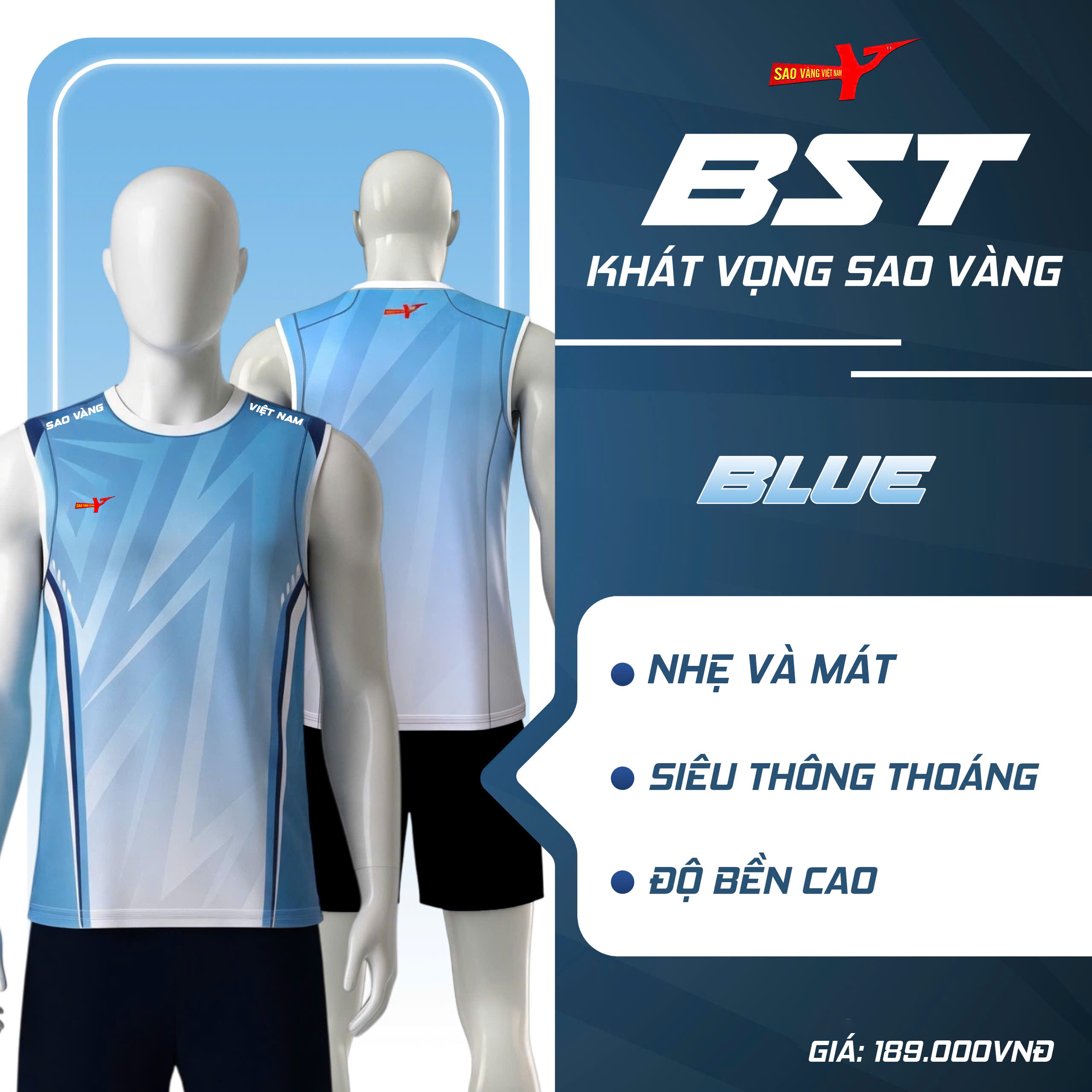 BỘ QUẦN ÁO BÓNG CHUYỀN - KHÁT VỌNG SAO VÀNG
