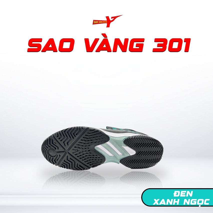 SAO VÀNG 301 ĐEN XANH NGỌC - FREESHIP VÀ TẶNG KÈM 1 ĐÔI TẤT, 1 ĐÔI LÓT, 1 ĐÔI DÂY