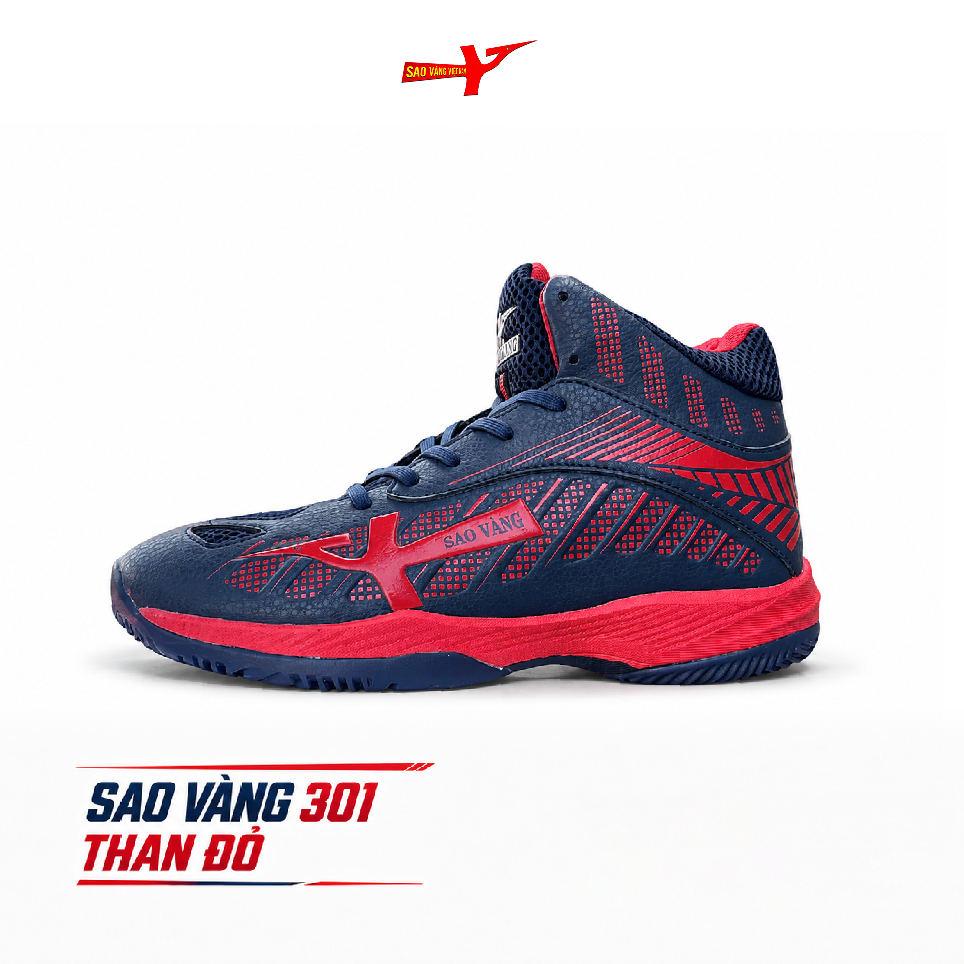 SAO VÀNG 301 THAN ĐỎ MỚI - FREESHIP VÀ TẶNG KÈM 1 ĐÔI TẤT