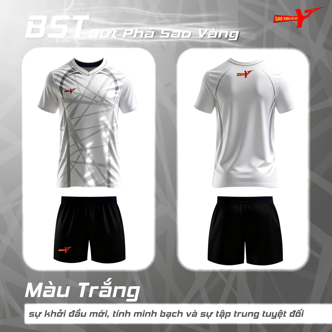 BỨT PHÁ SAO VÀNG - QUẦN ÁO BÓNG CHUYỀN