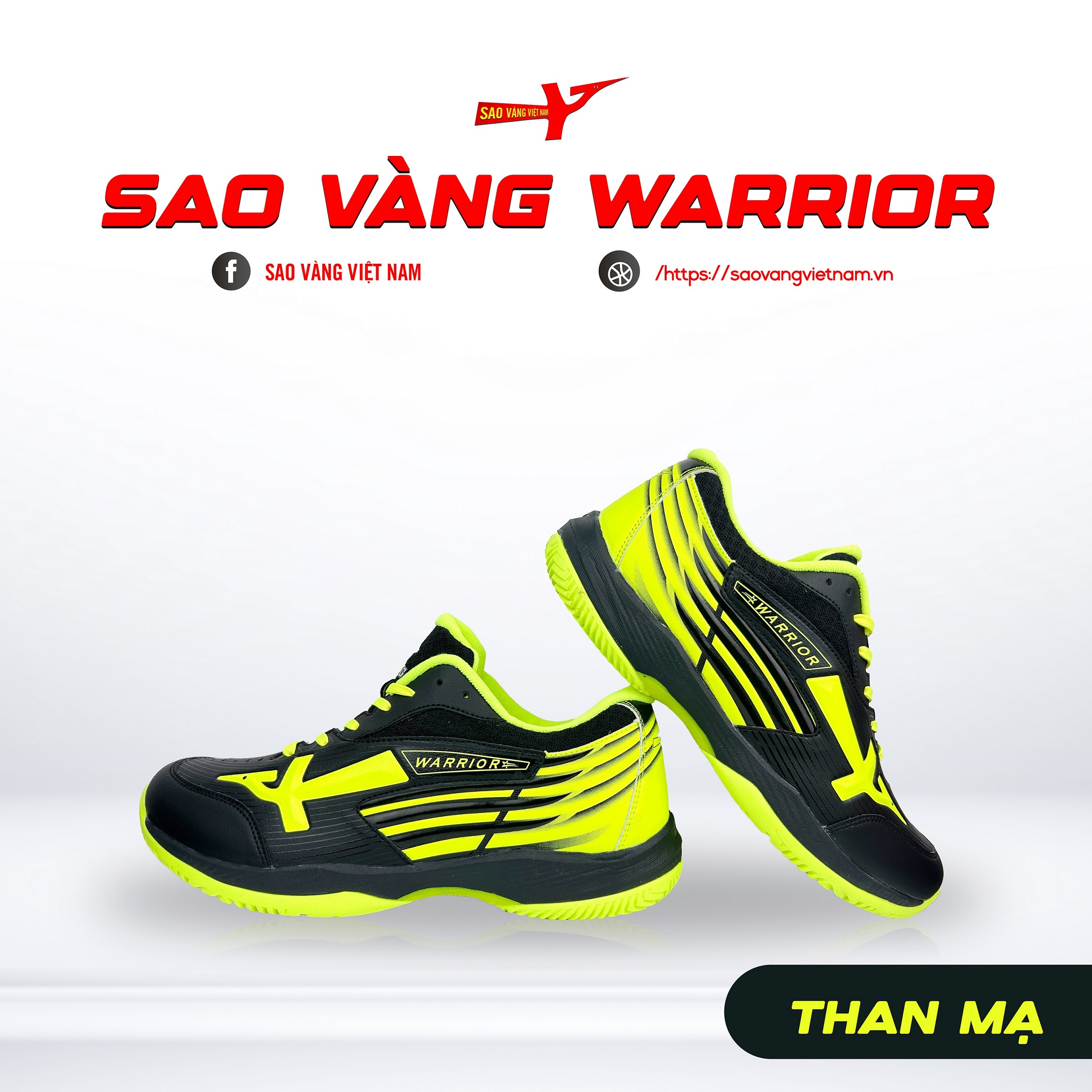 GIÀY SAO VÀNG WARRIOR THAN MẠ - FREESHIP VÀ TẶNG KÈM 1 ĐÔI TẤT, 1 ĐÔI LÓT, 1 ĐÔI DÂY