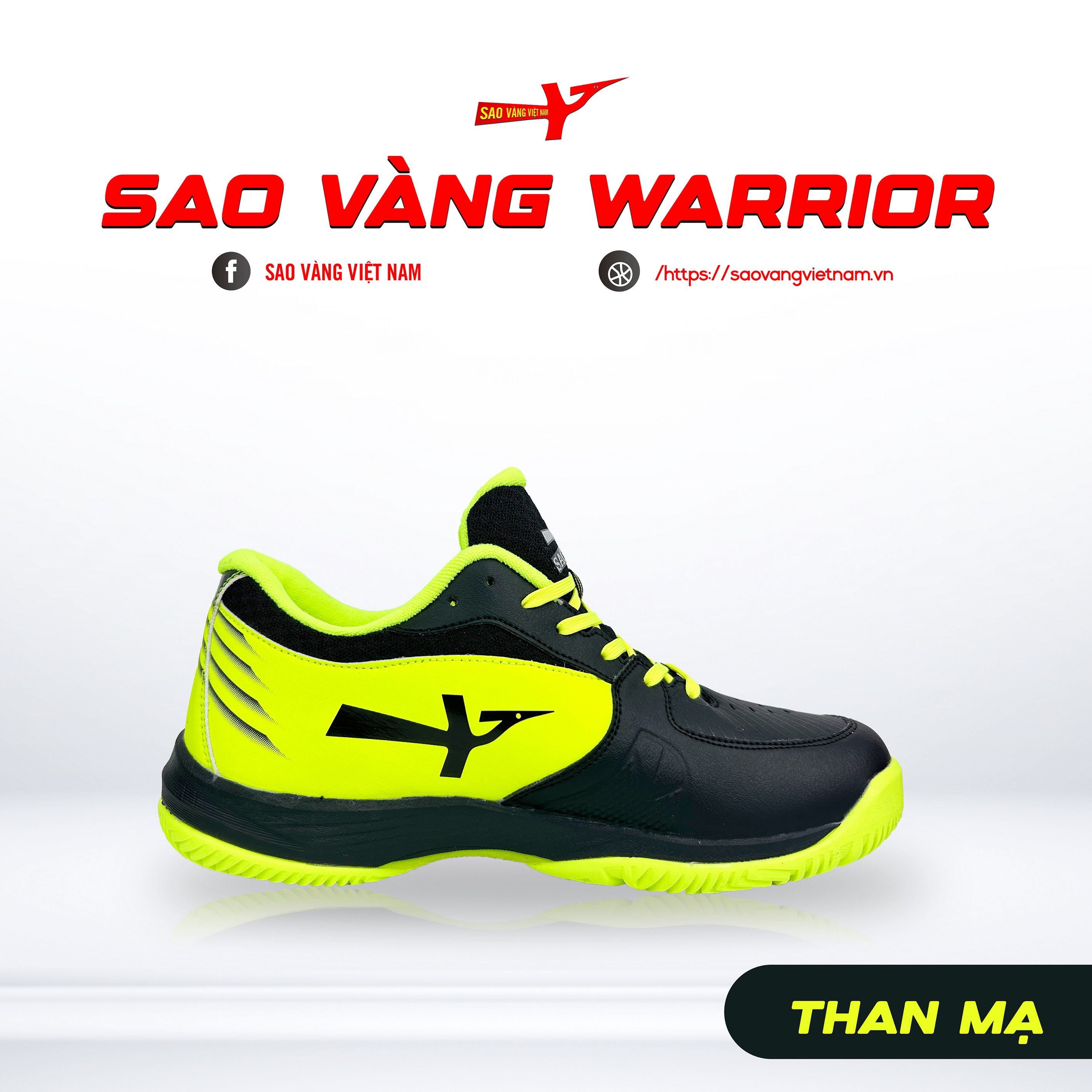 GIÀY SAO VÀNG WARRIOR THAN MẠ - FREESHIP VÀ TẶNG KÈM 1 ĐÔI TẤT, 1 ĐÔI LÓT, 1 ĐÔI DÂY
