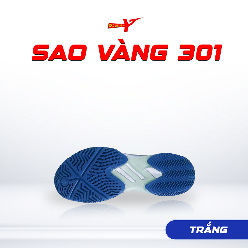 SAO VÀNG 301 TRẮNG MÂY BAY - FREESHIP VÀ TẶNG KÈM 1 ĐÔI TẤT, 1 ĐÔI LÓT, 1 ĐÔI DÂY