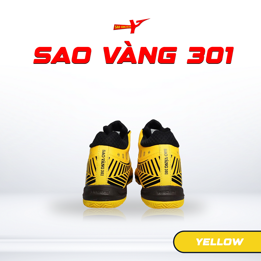 SAO VÀNG 301 YELLOW - FREESHIP VÀ TẶNG KÈM 1 ĐÔI TẤT, 1 ĐÔI LÓT, 1 ĐÔI DÂY