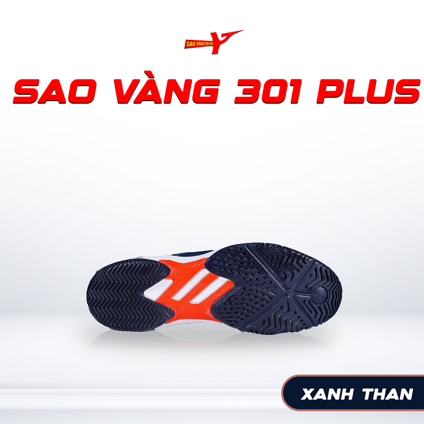 SAO VÀNG 301 PLUS XANH THAN - FREESHIP VÀ TẶNG KÈM 1 ĐÔI TẤT, 1 ĐÔI LÓT, 1 ĐÔI DÂY