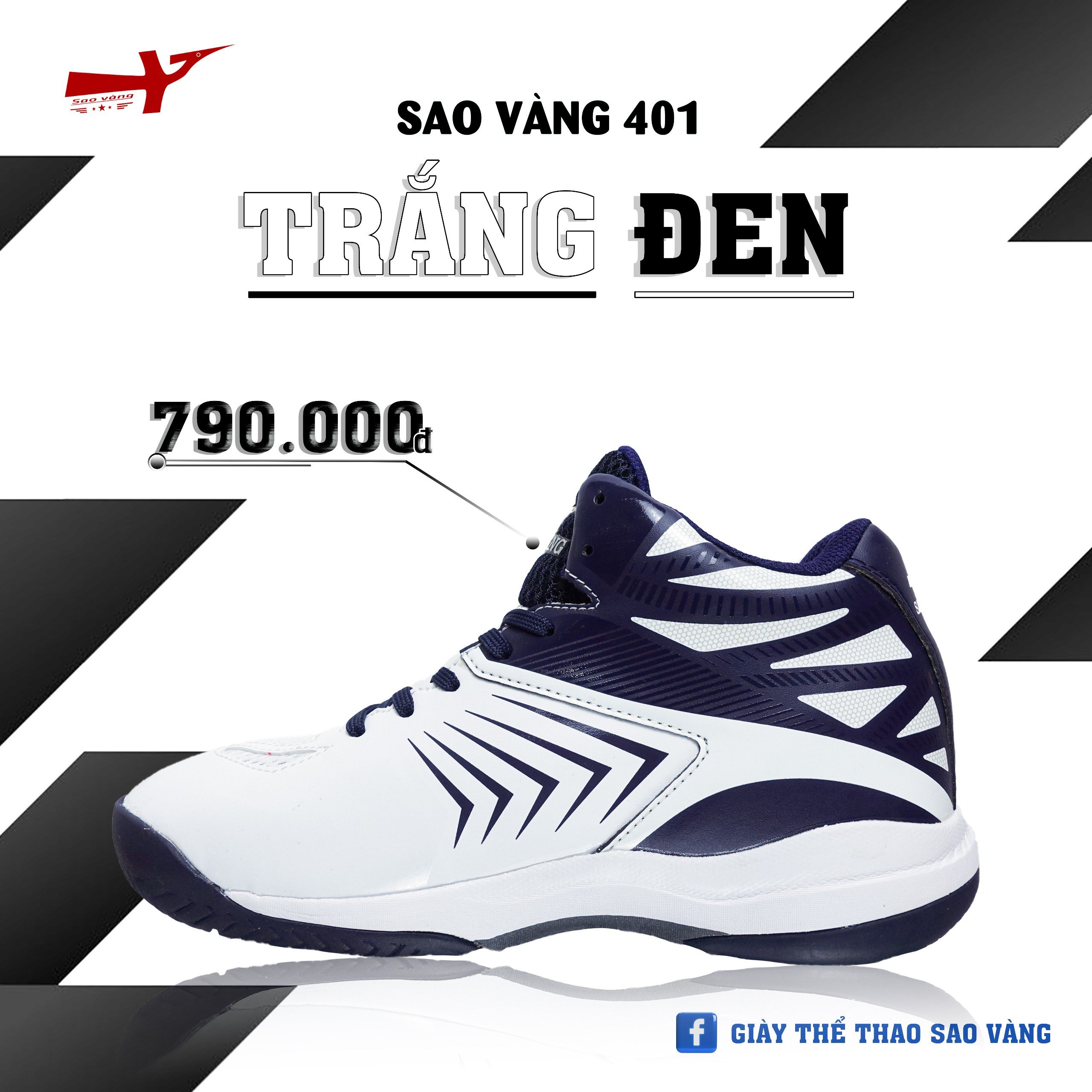 SAO VÀNG 401 TRẮNG ĐEN