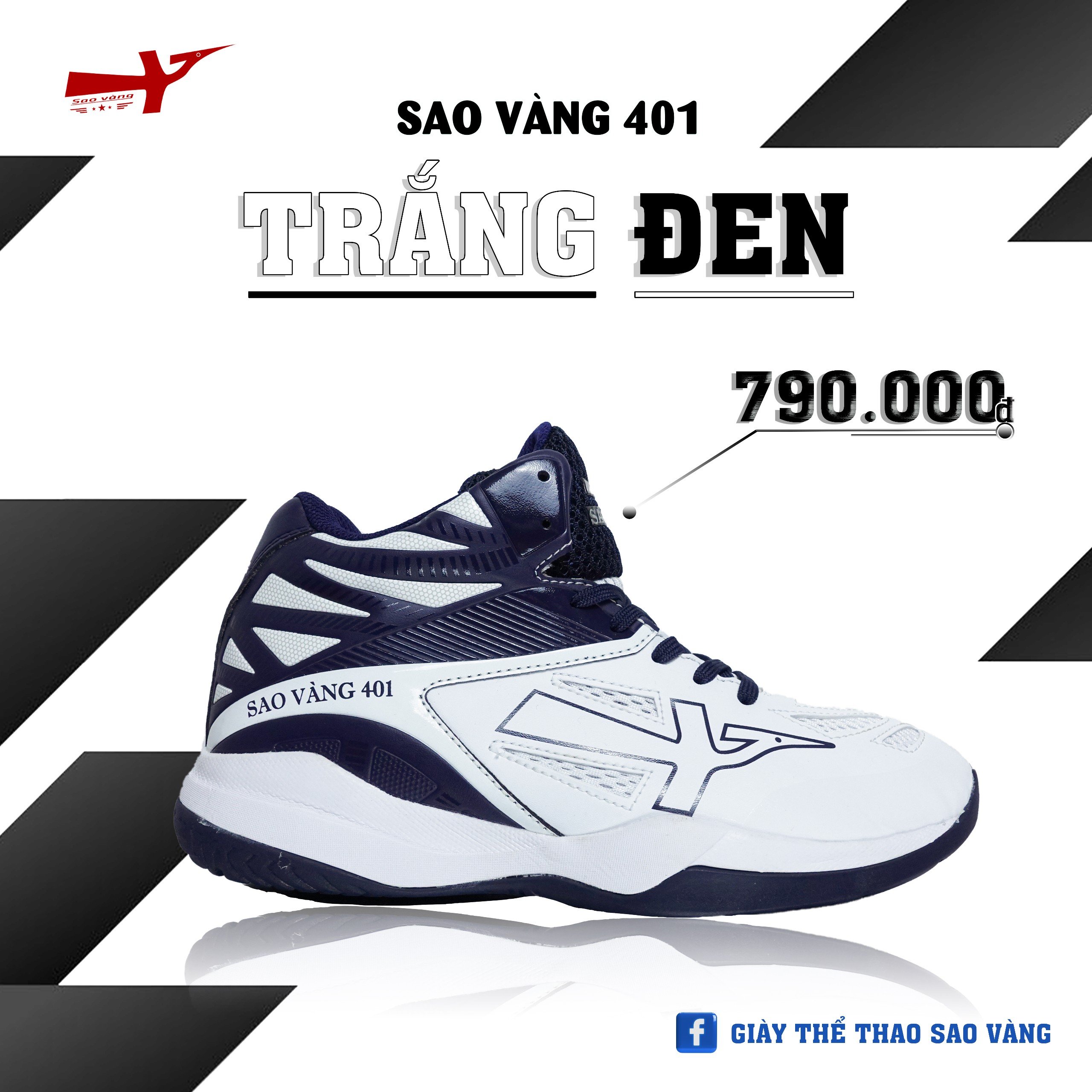 SAO VÀNG 401 TRẮNG ĐEN