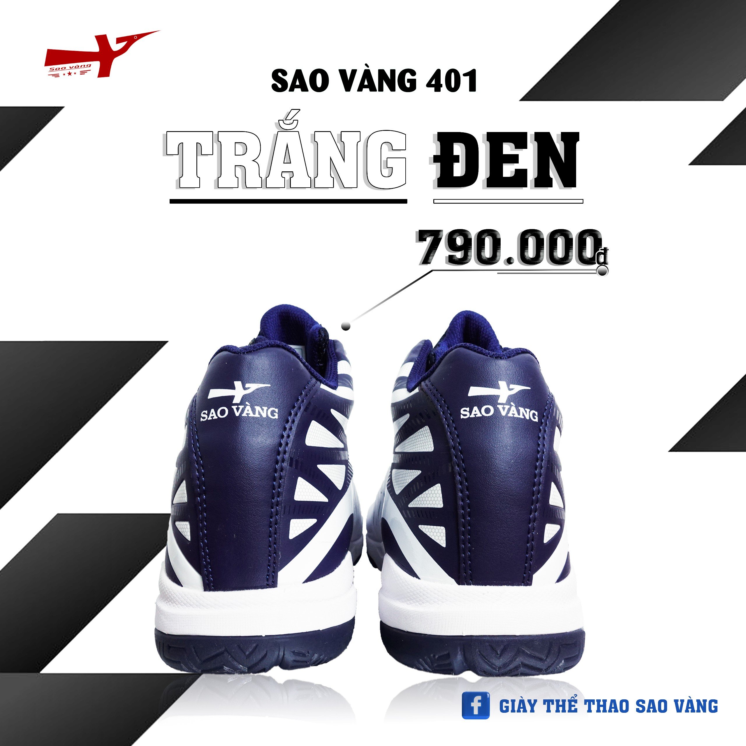 SAO VÀNG 401 TRẮNG ĐEN