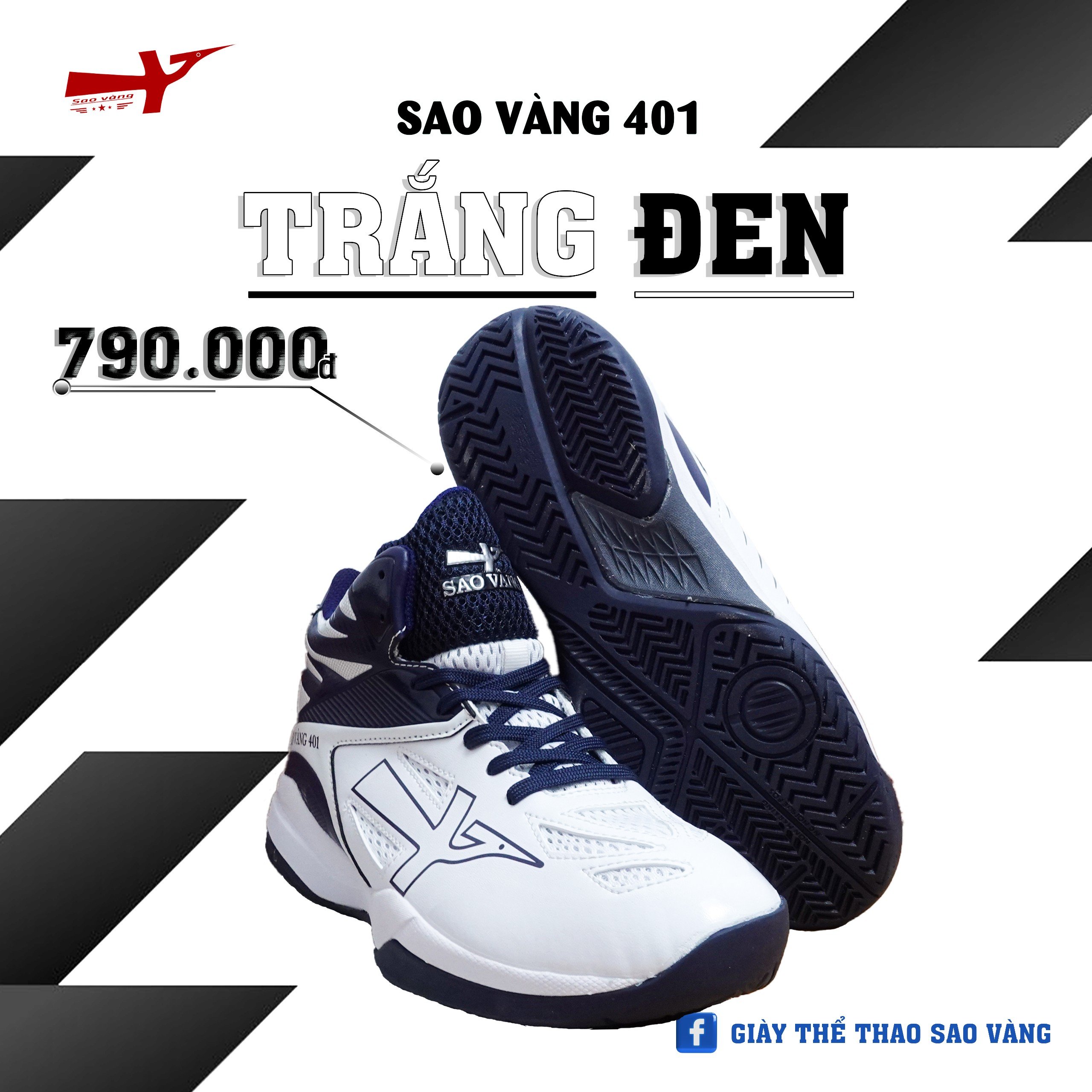 SAO VÀNG 401 TRẮNG ĐEN