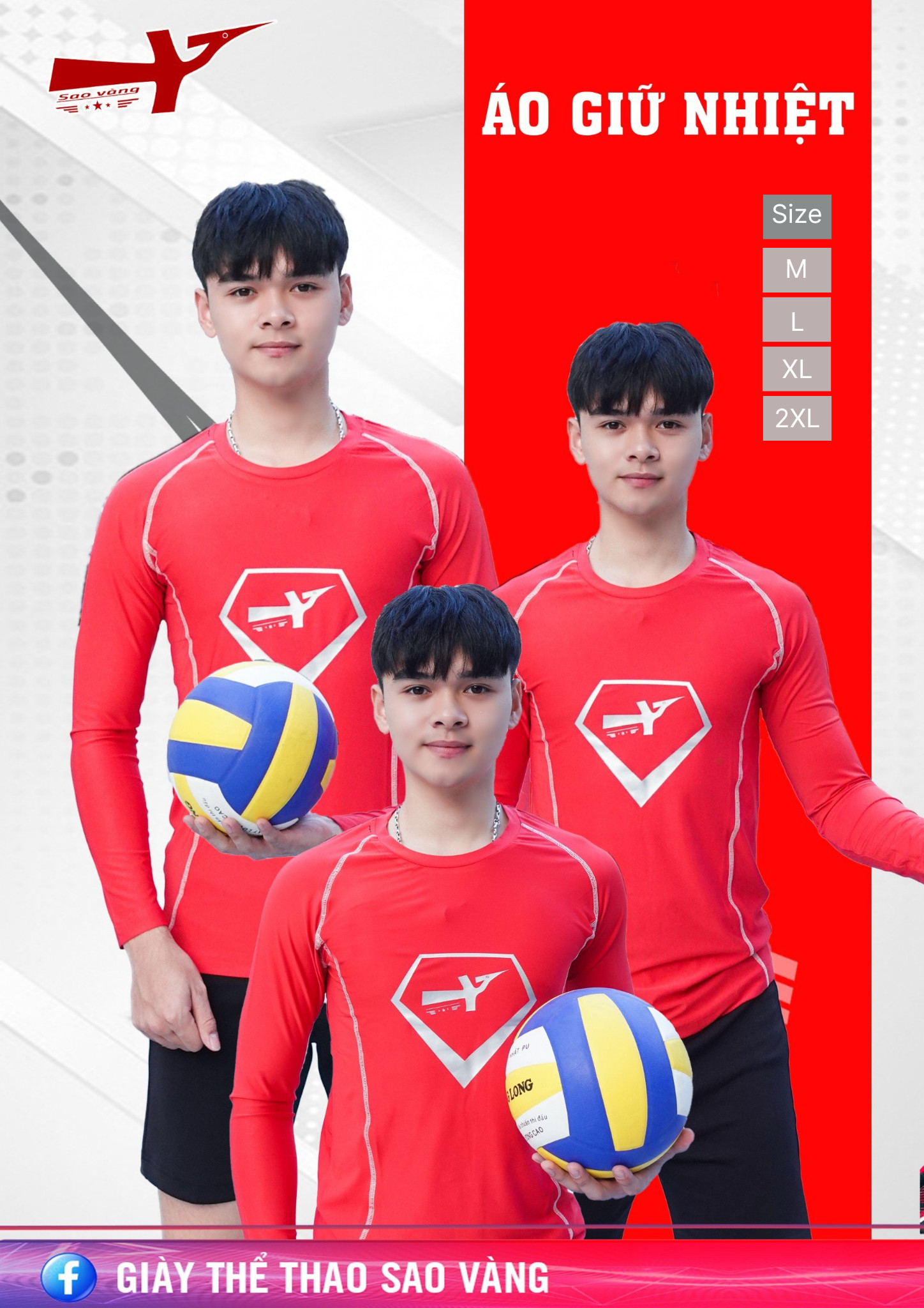 ÁO BODY GIỮ NHIỆT MÀU ĐỎ