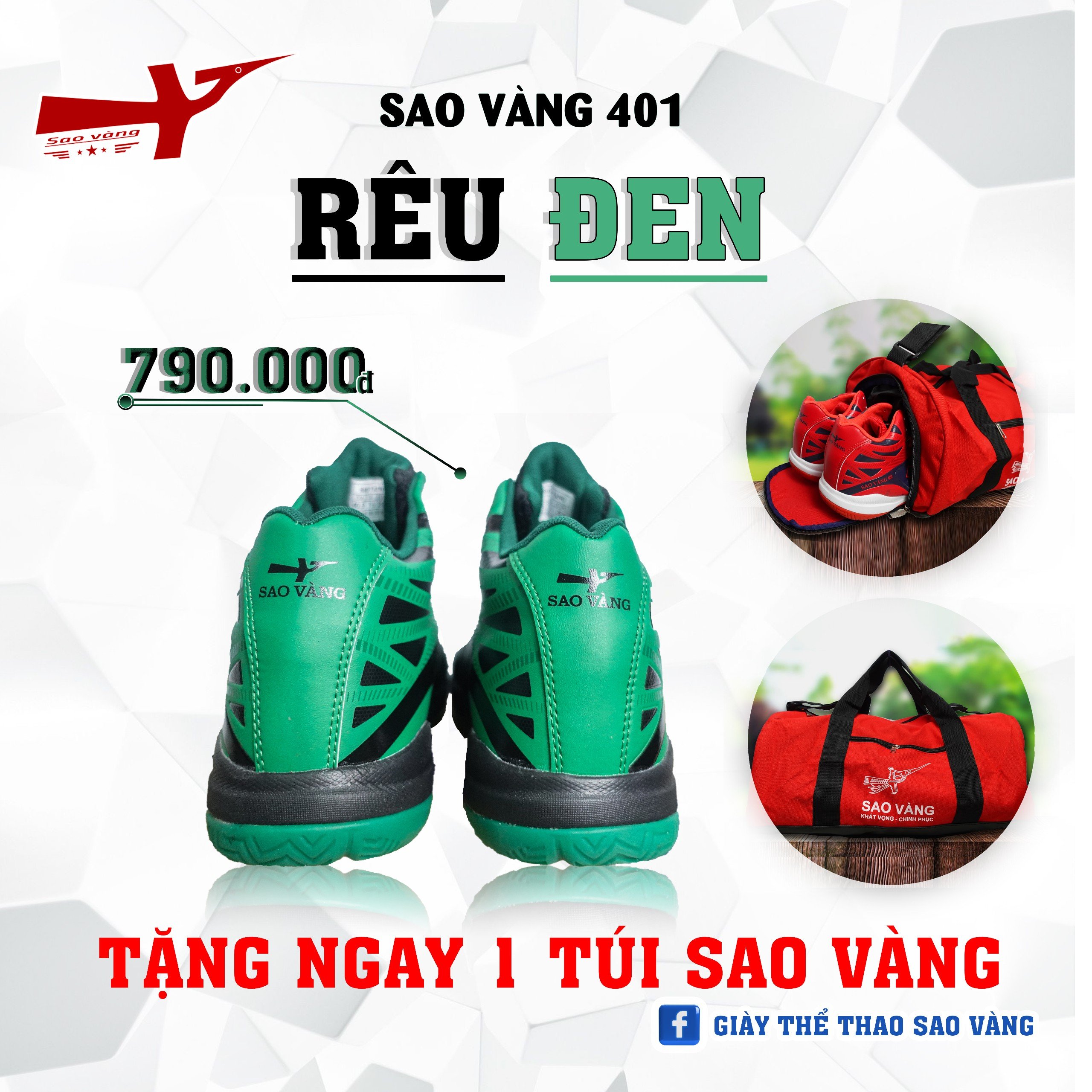 SAO VÀNG 401 RÊU ĐEN