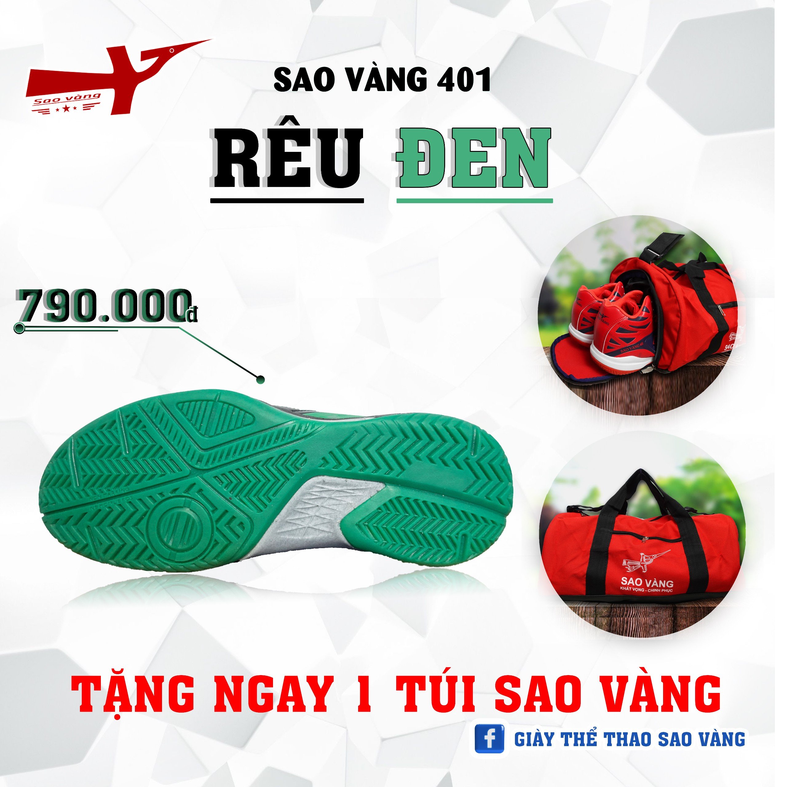 SAO VÀNG 401 RÊU ĐEN