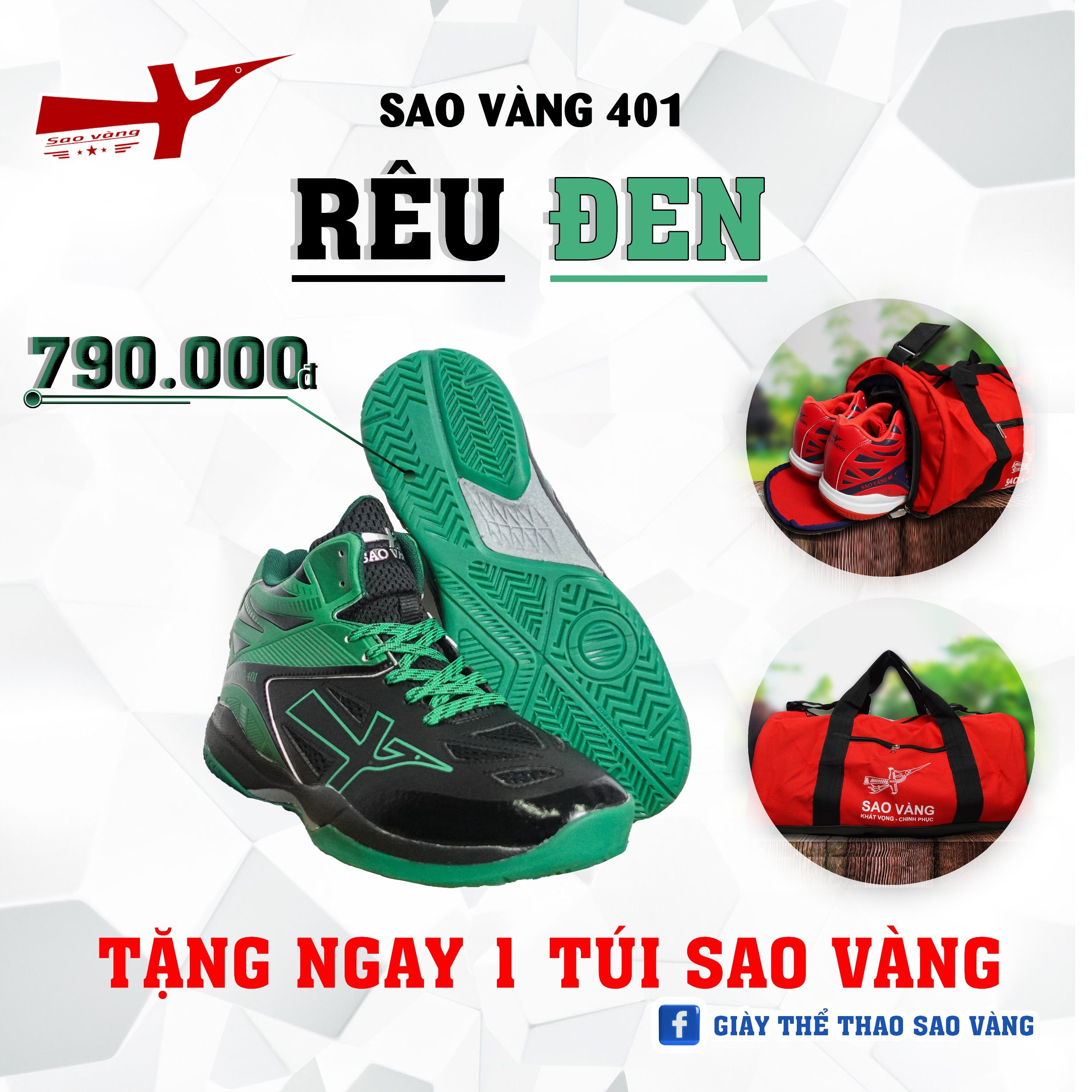 SAO VÀNG 401 RÊU ĐEN