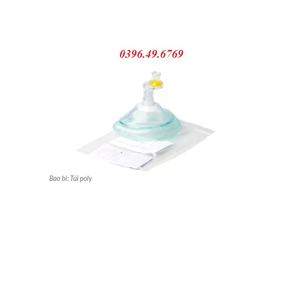 MASK THỞ MÔ PHỎNG DÙNG CHO MÔ HÌNH ĐÀO TẠO CPR- MẶT NẠ HÔ HẤP NHÂN TẠO