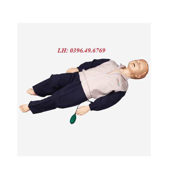 Mô hình đào tạo hô hấp nhân tạo cho trẻ em GD/CPR10160
