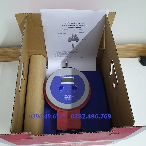 MÁY ĐO LỰC KÉO TOÀN THÂN BACK-D HÃNG TAKEI MODEL TKK-5402