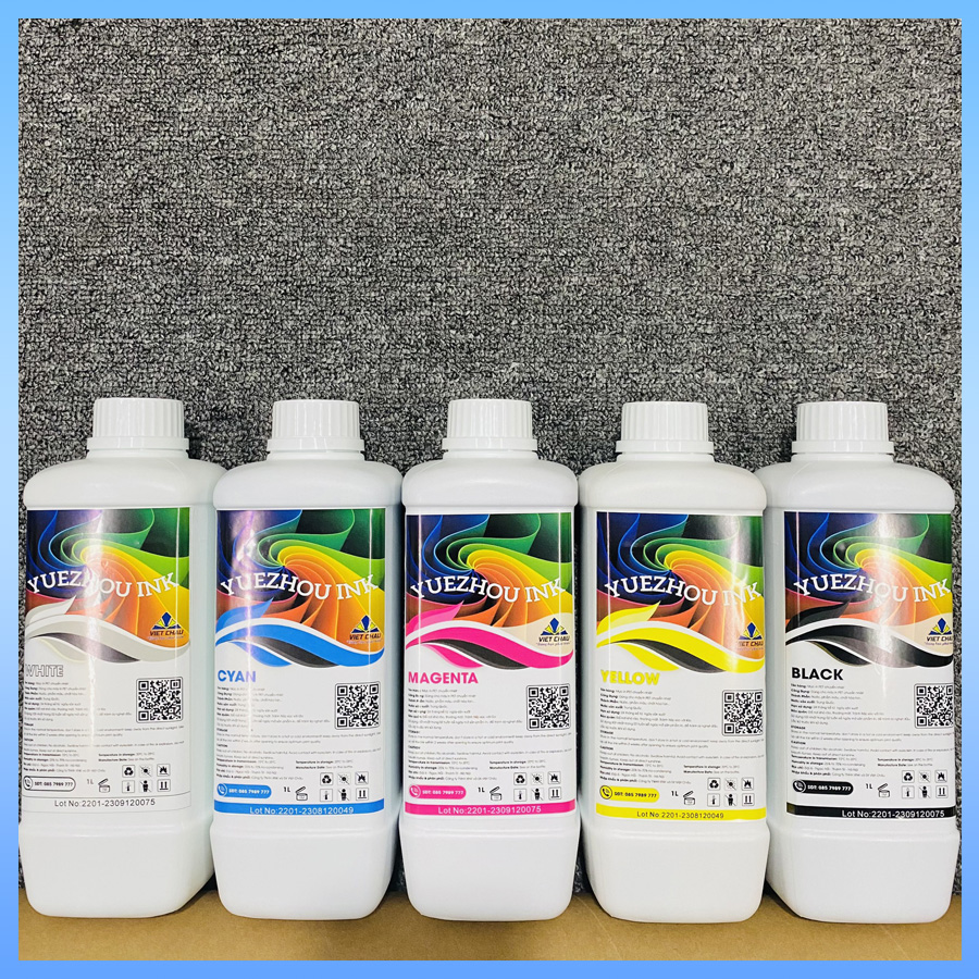 MỰC IN PET DTF ĐẦU PHUN 4720, I3200, 5113, XP600, I1600 THỂ TÍCH 1000ML