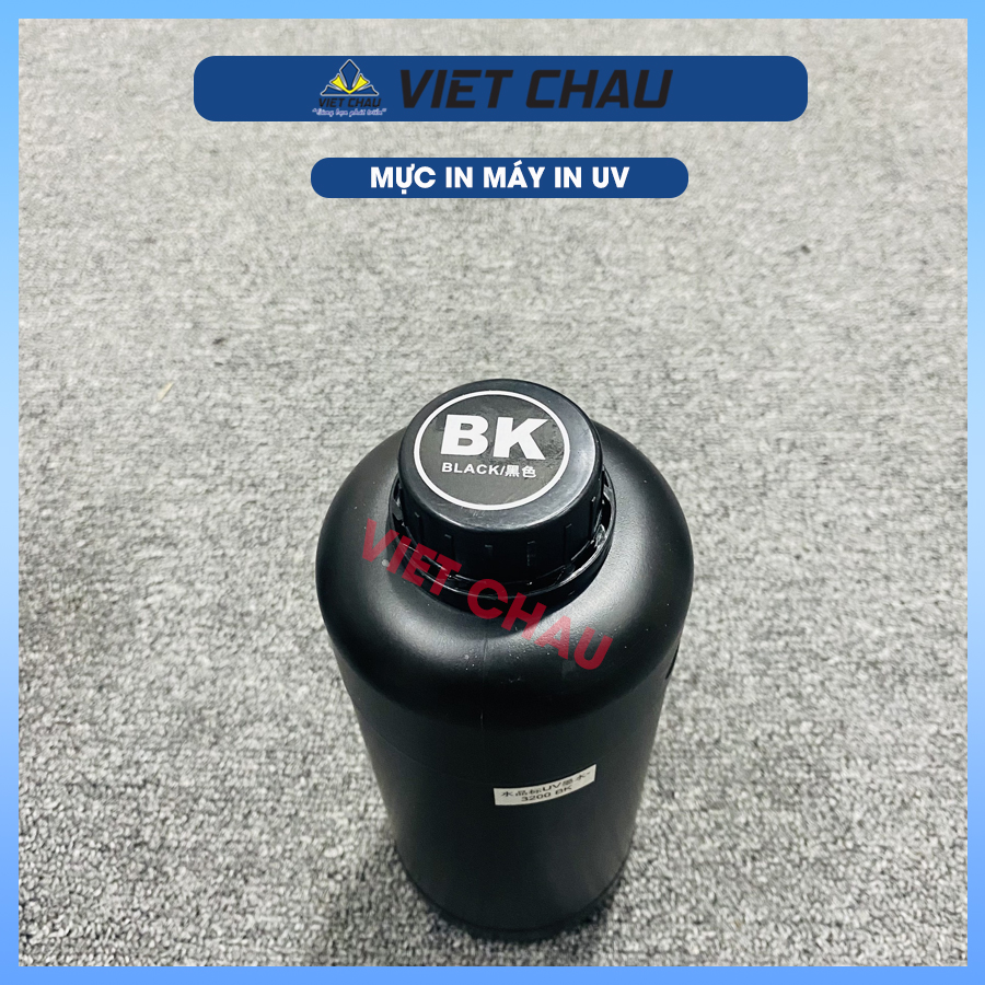 MỰC IN MÀU ĐEN MÁY IN UV