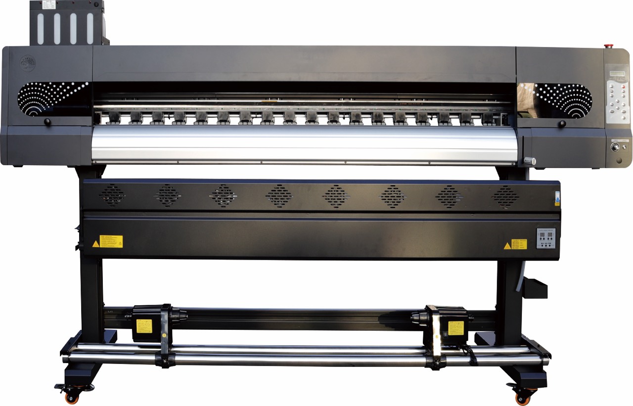 MÁY IN CHUYỂN NHIỆT 2 ĐẦU IN I3200 KHỔ 1900MM