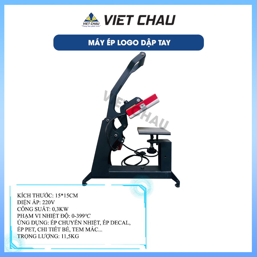 MÁY ÉP NHIỆT LOGO DẬP TAY