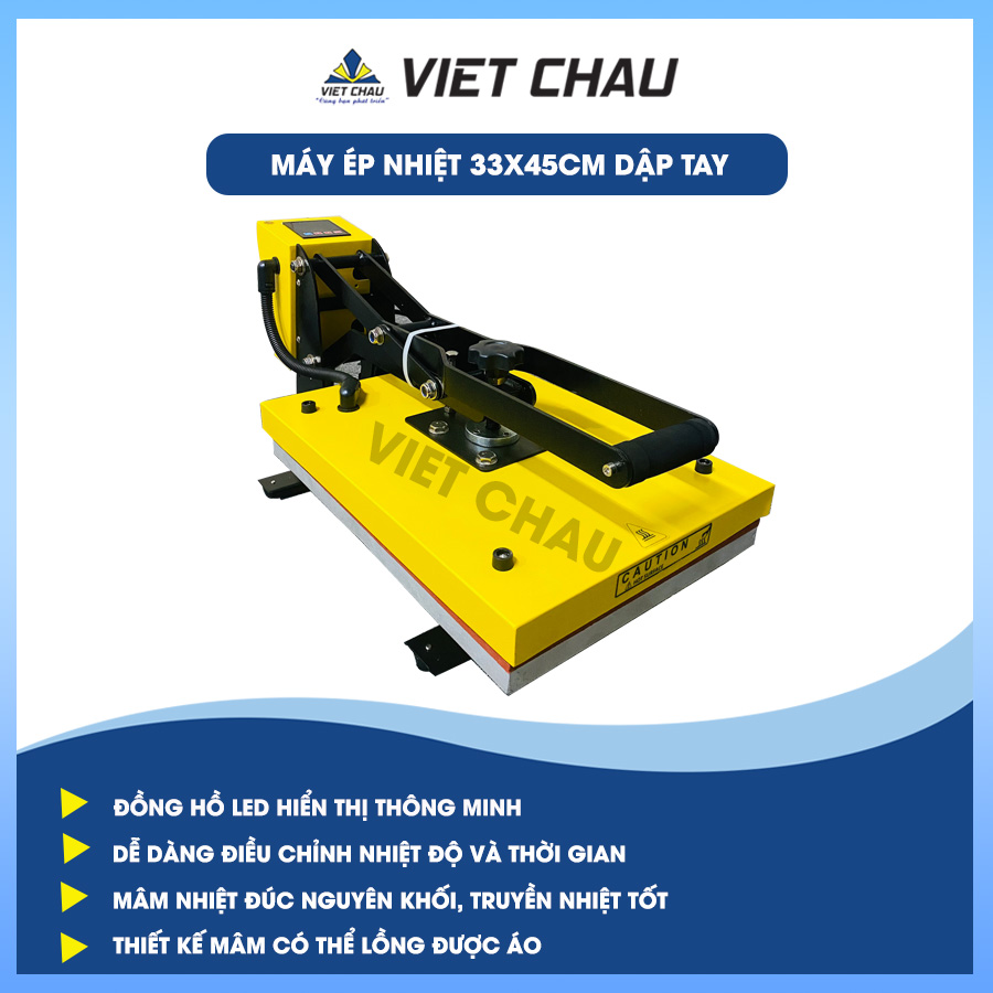 MÁY ÉP NHIỆT DẬP TAY 33x45CM