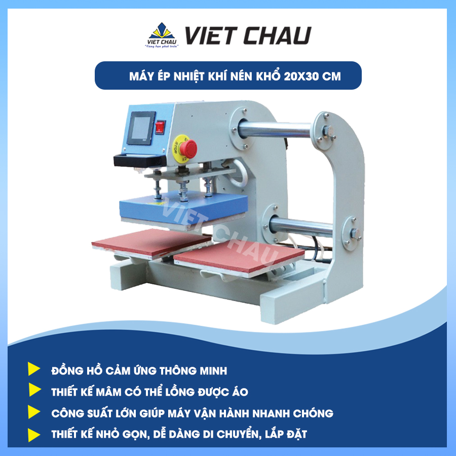 MÁY ÉP NHIỆT 20x30cm KHÍ NÉN