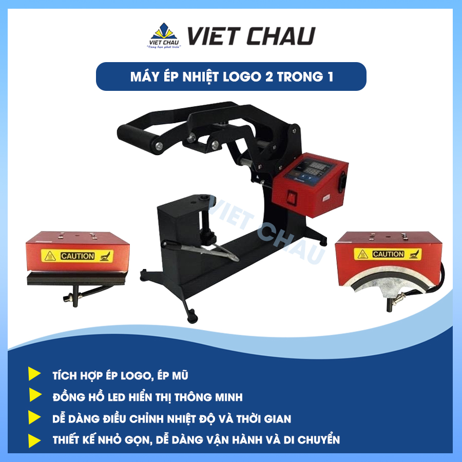 MÁY ÉP NHIỆT LOGO 2 TRONG 1