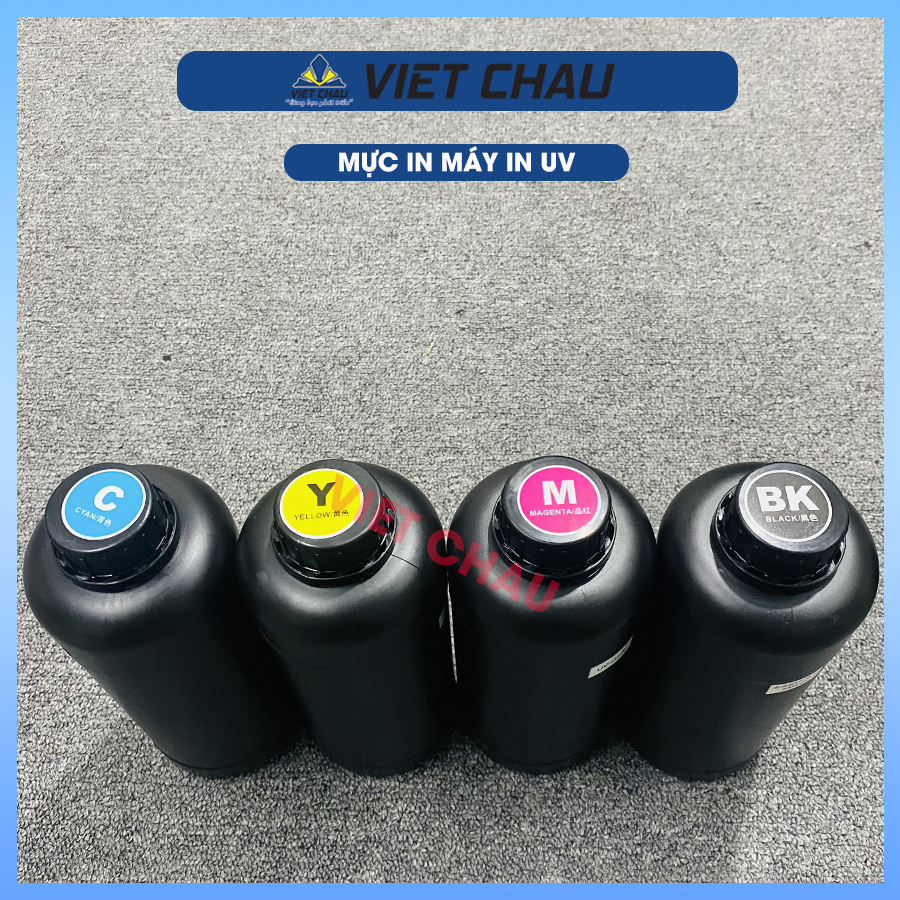 BỘ MỰC MÀU IN MÁY IN UV