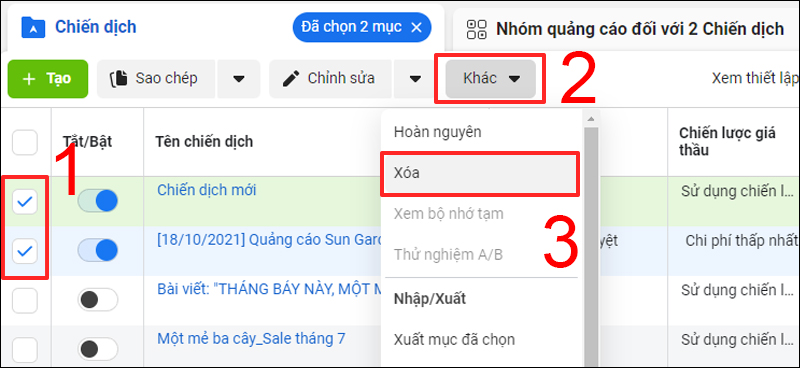 Hướng dẫn tạo quảng cáo chi tiết