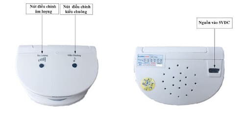Chuông báo khách hồng ngoại không dây