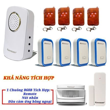 Chuông cửa không dây thông minh DB668D