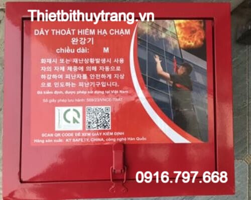 Dây Thoát Hiểm Tự Động Trong Phòng Cháy DHCTK1