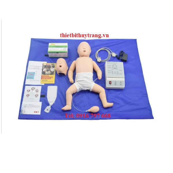 HÌNH NỘM HÔ HẤP NHÂN TẠO THỰC HÀNH SƠ CẤP CỨU TRẺ EM BIX/CPR160