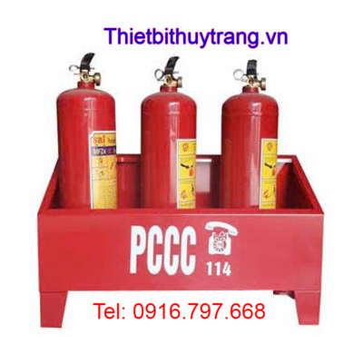 Kệ Để 3 Bình Chữa Cháy