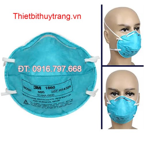 Khẩu Trang N95 3M 1860