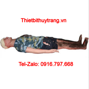 Mô Hình Cấp Cứu Bệnh Nhân Bỏng Toàn Thân WB802