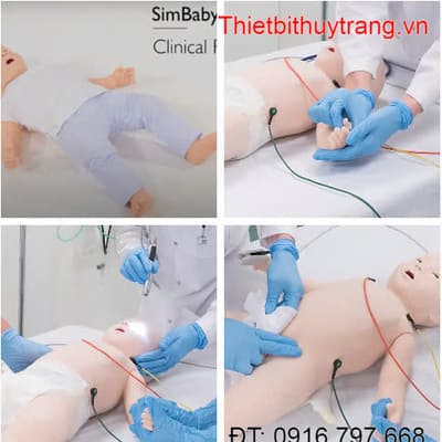 Mô Hình Cấp Cứu Trẻ Em Đa Năng Cao Cấp SimBaby Laerdal