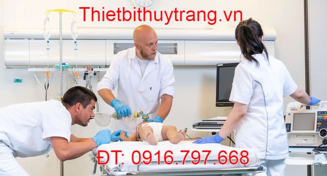 Mô Hình Chăm Sóc Trẻ Em Đa Chức Năng SimBaby Laerdal